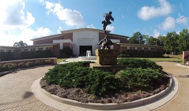 John W. Laidlaw Performing Arts Center Recital Hall - front entrance