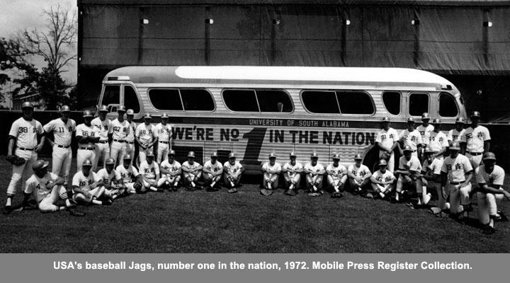 USA's baseball Jags, 1972