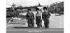 Three of the dozen female workers at the shipyard during the war.