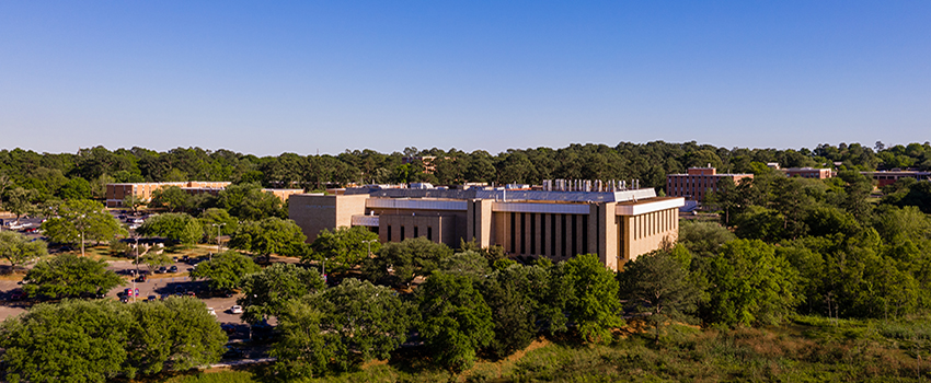 College of Medicine aerial view.