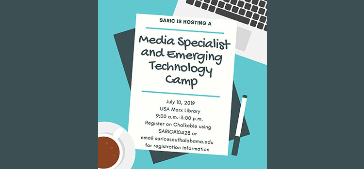 Media Specialist and Emerging Technology Camp Flyer