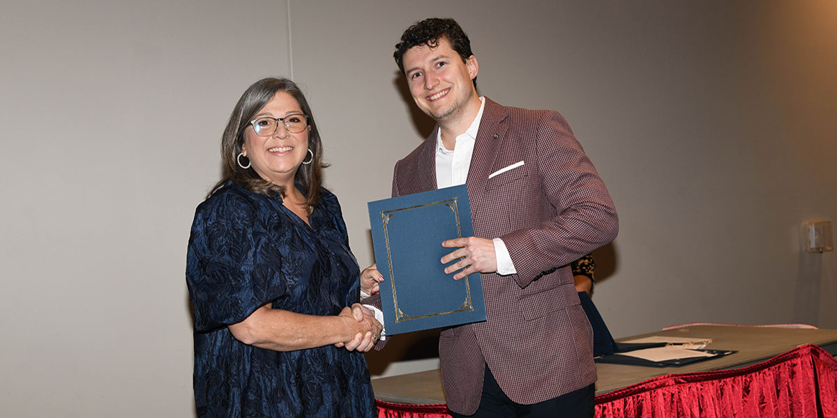 College recognizes 2026 Alpha Eta inductees at annual Honors Ceremony