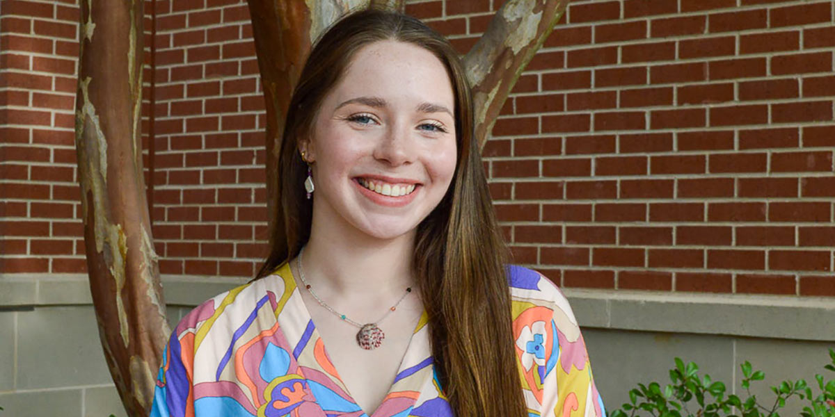 Speech and Hearing Sciences Student Receives National Honor Society Scholarship