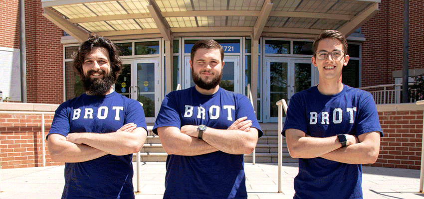 Second-year OT students Alexander, Jacob and Philip
talk about the pride that comes with being a BrOT and working in a female-dominated field.