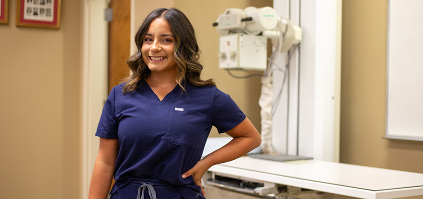 For Kaylei Intellini, a passion for kindness and patient care came naturally. With several family members working in the healthcare field, Kaylei took her admiration for their work and strived to make it a goal of her own. 