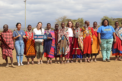 BMD Students Study Abroad in Kenya and Great Britain