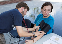 USA Physician Assistant Students Host Free Clinic 