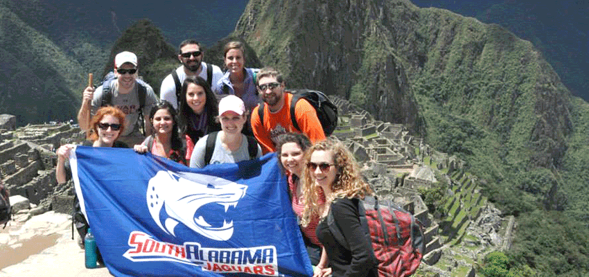 Image of Physician Assistant Studies students at Machu Picchu.