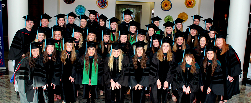 Group of Graduates posing