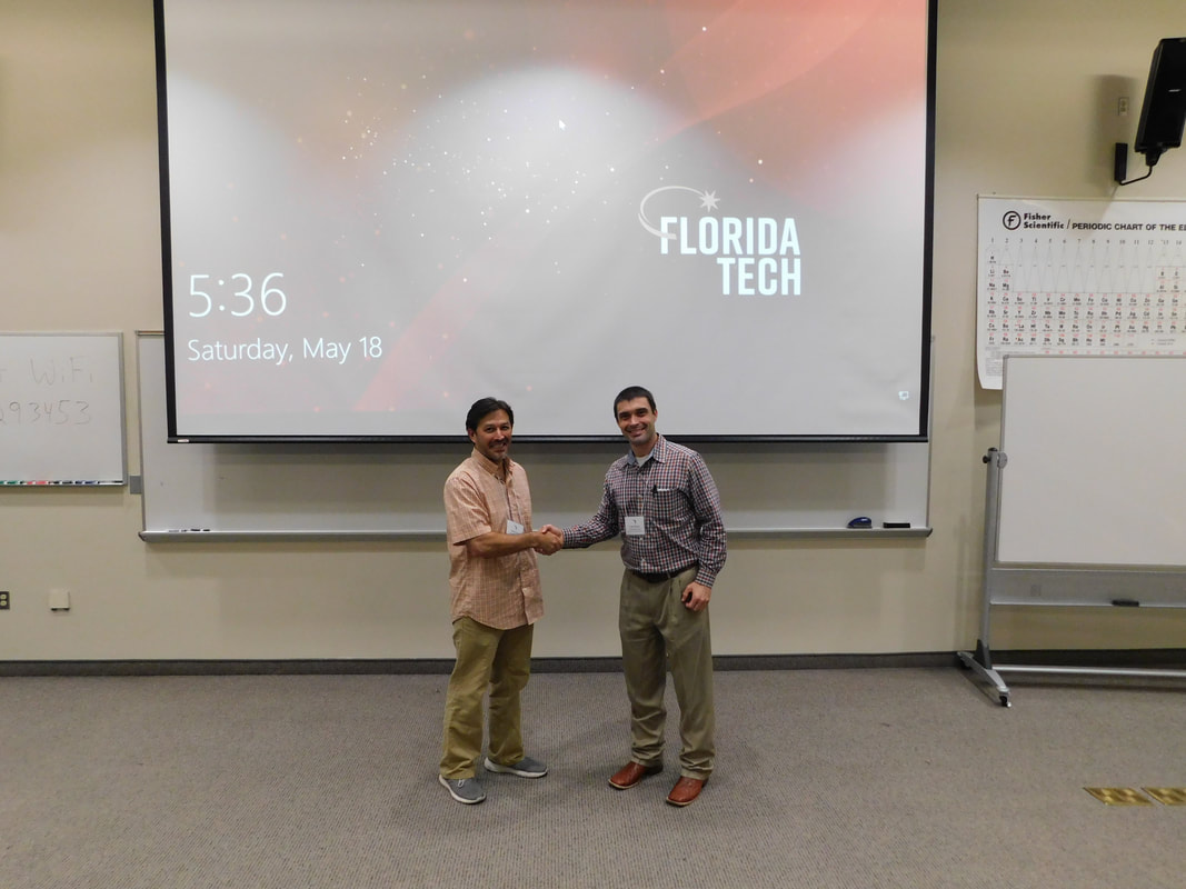Cody Horton was awarded prize at 5th Annual Florida Worm meeting at the Florida Institute of Technology