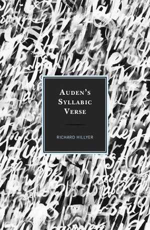 Auden's Syllabic Verse Cover