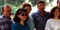 (Left to right) Dr. Leonard Macaluso, Ellen Marler, Joelene Brown, Dr. George H. Daniels, Marjorie Hilton, Larry Hyland, Margie Law, Mike Mansfield, April Phillips (Left to right) Dr. Leonard Macaluso, Ellen Marler, Joelene Brown, Dr. George H. Daniels, Marjorie Hilton, Larry Hyland, Margie Law, Mike Mansfield, April Phillips