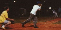 Michael Monheit up at bat