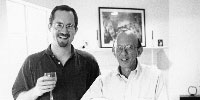 Dr. Leonard Macaluso (right) and Dr. Dan Rogers