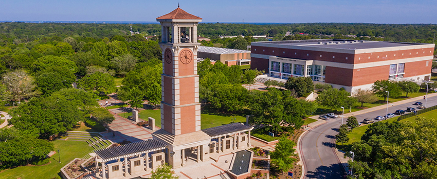 Moulton Tower Aerial View.