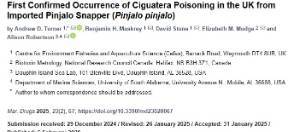 First Confirmed Occurrence of Ciguatera Poisoning in the UK from Imported Pinjalo Snapper (Pinjalo pinjalo)