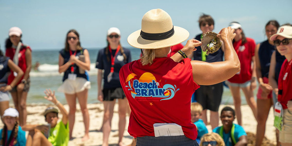Beach Brain Brings the Classroom to the Gulf