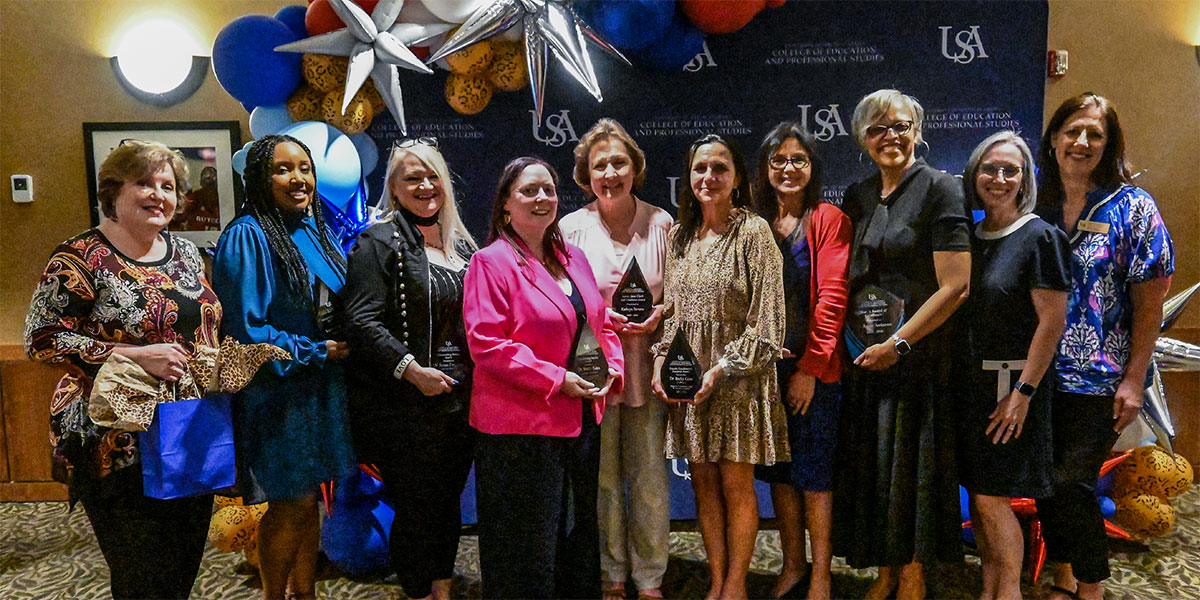 College of Education and Professional Studies Celebrates Excellence at Faculty and Staff Awards Reception