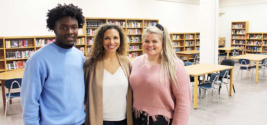 Cammie Adams' passion for helping students outside the classroom drew her from being a physical education teacher to serving as a high school counselor. "It wasn't long into my first year of teaching that I became aware of the hardships some of my students were experiencing," said Adams, who was a first generation college student.