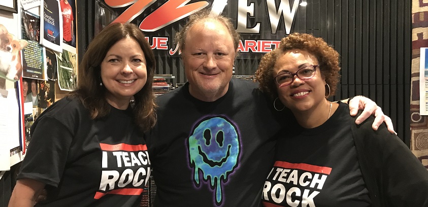 USA CEPS faculty discuss Steven Van Zandt's concert and "TEACH ROCK" professional development event with 92ZEW's Gene Murrell.