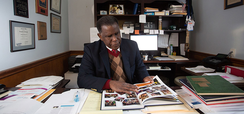 Johnson Haynes Jr., M.D., assistant dean of diversity and inclusion at the USA College of Medicine, was USA’s first African American resident, chief medical resident and clinical and basic science faculty member.