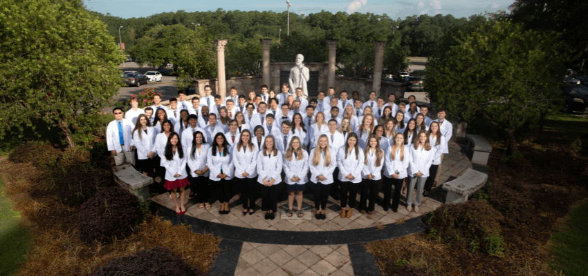 The Class of 2026 is the largest matriculating medical school class in the history of the Whiddon College of Medicine, which welcomed its charter class in 1973. 