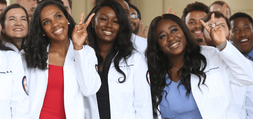 A peer support network and monthly lunch and learns are among the initiatives aimed at helping medical students at the Whiddon College of Medicine improve their wellness and increase resilience. data-lightbox='featured'