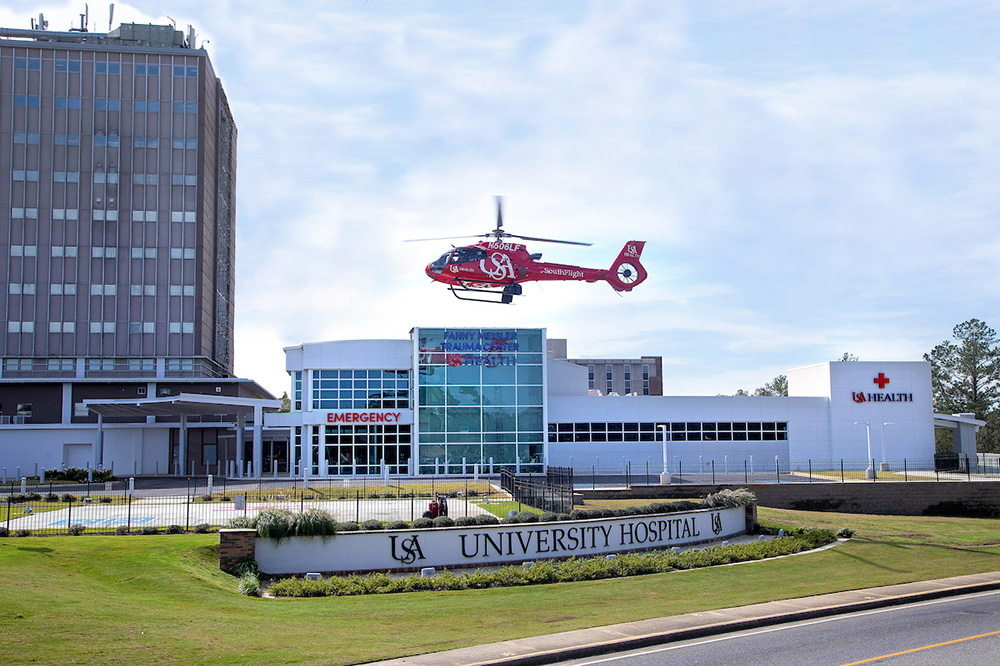 Fanny Meisler Trauma Center at USA Health University Hospital