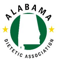 Alabama Dietetic Association Logo