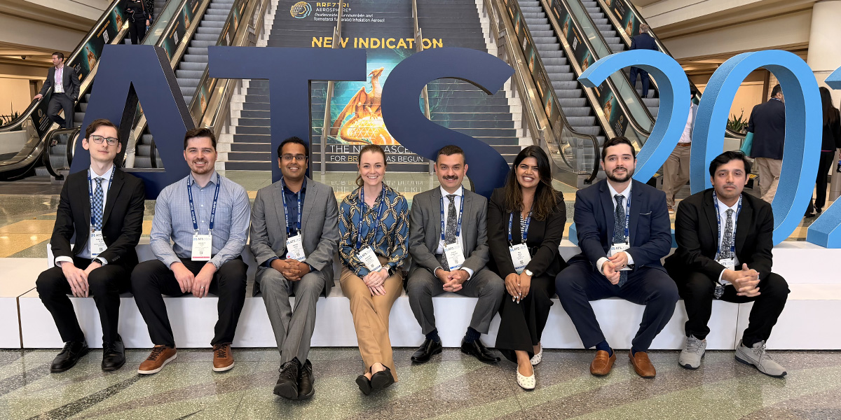 USA Health residents showcase research at international thoracic conference