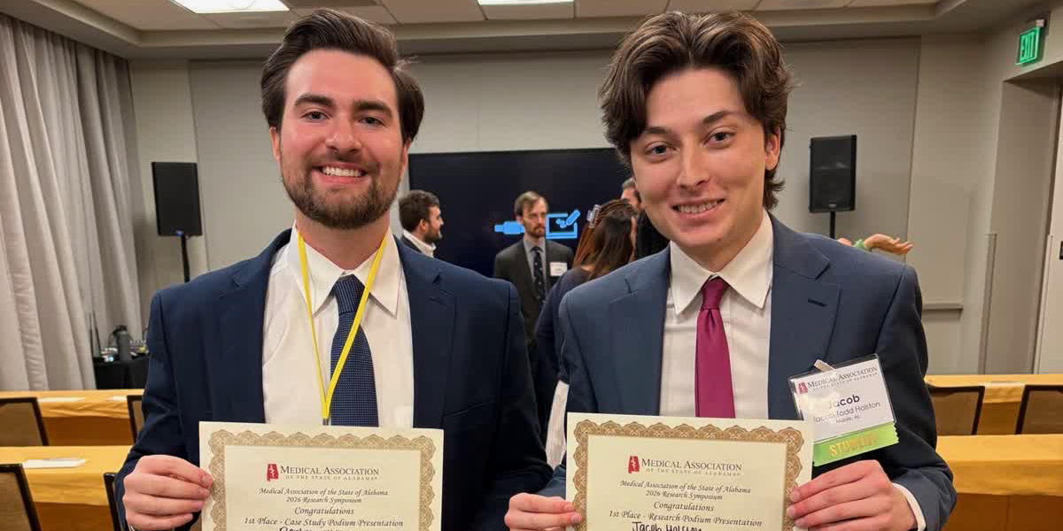 Student research on retinal surgery earns first place at state medical meeting