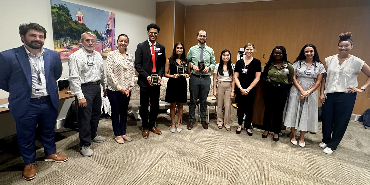 From rare genetic disorders to life-threatening cardiac emergencies, third-year medical students at the Whiddon College of Medicine recently showcased their clinical knowledge, analytical skills and scholarly work during the annual M3 Case Symposium on June 11.