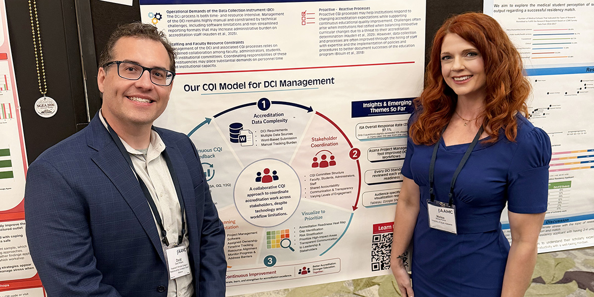 Whiddon College of Medicine presents innovative accreditation model at AAMC regional conference