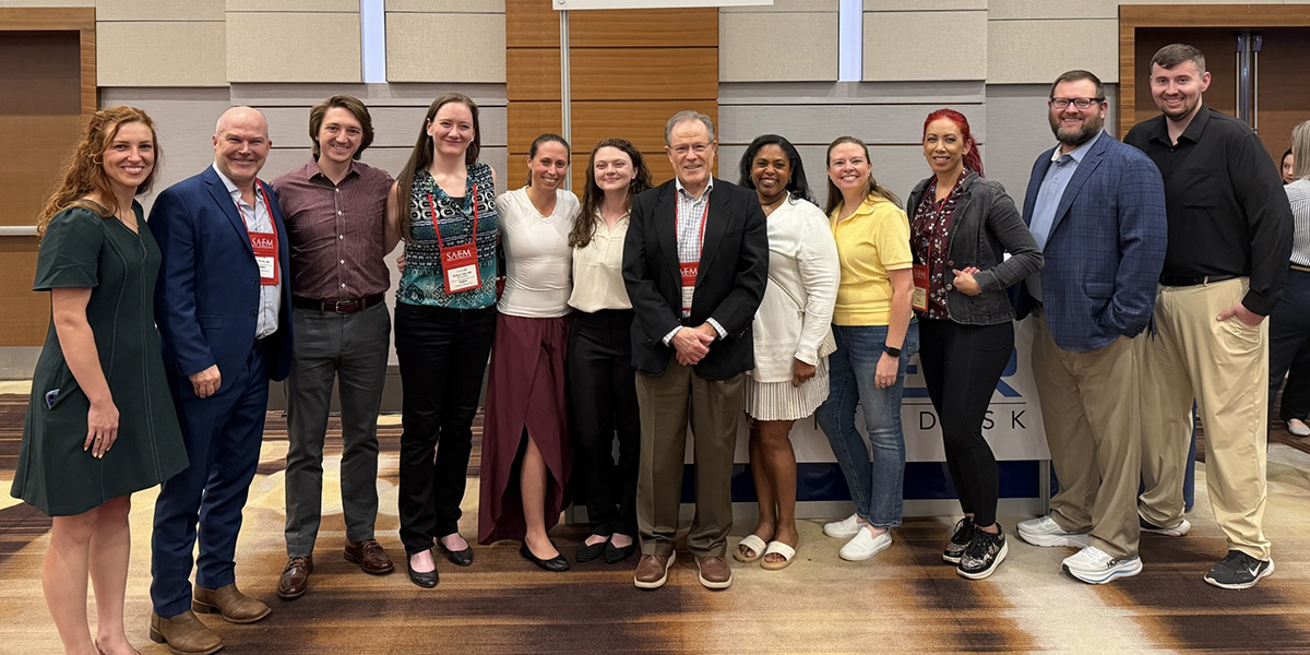 Emergency Medicine residents, faculty participate in national meeting