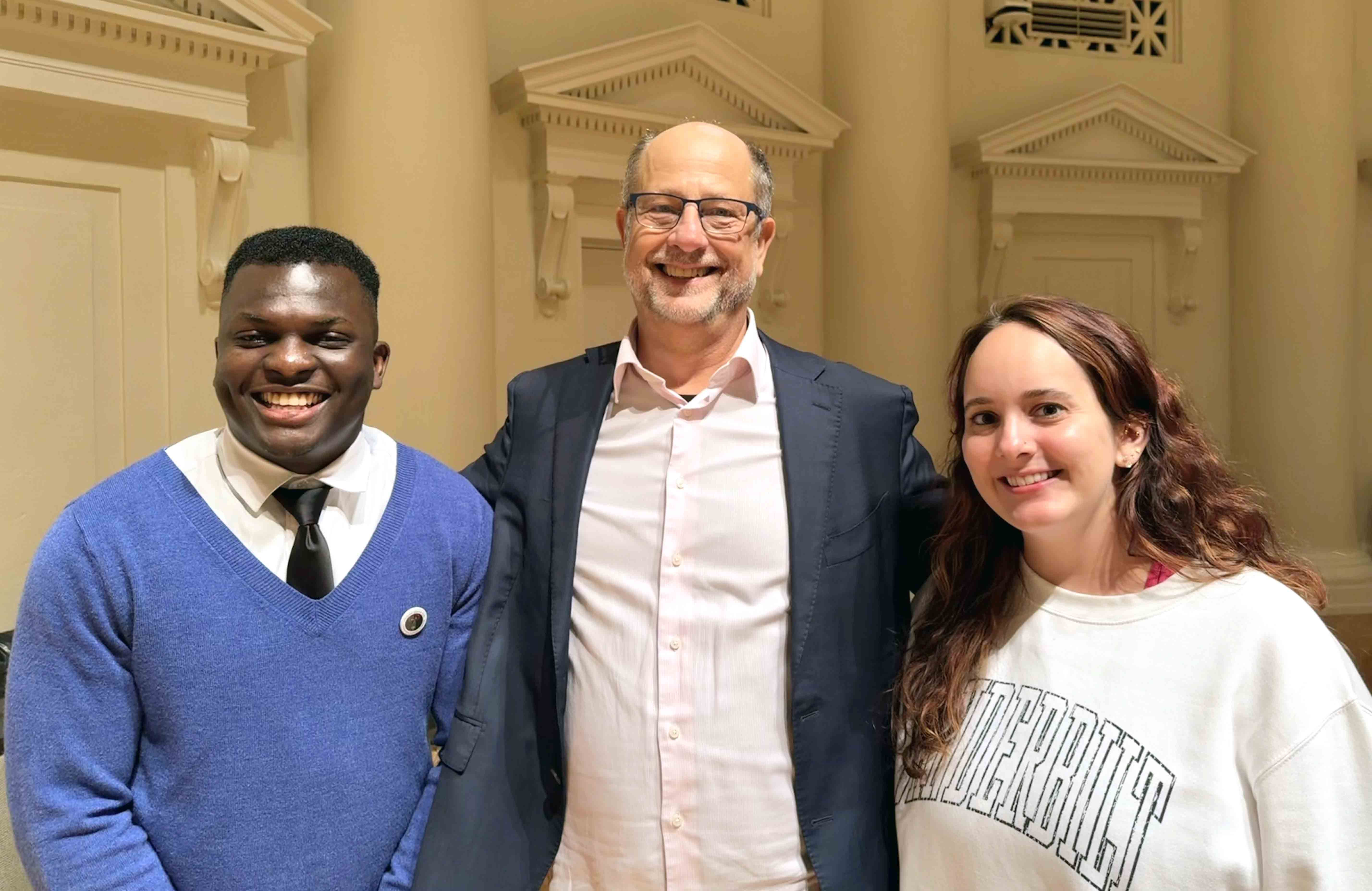 Oluwagbenro Adesunloro, Dr. Scott Hultgren, Sicily Hardy