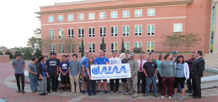 Official AIAA Kickoff Party Group Photo