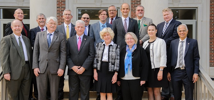 Leaders from several German and Alabama universities met in Tuscaloosa Thursday to sign an International Memorandum of Understanding giving Alabama engineering students a chance to study in Germany.