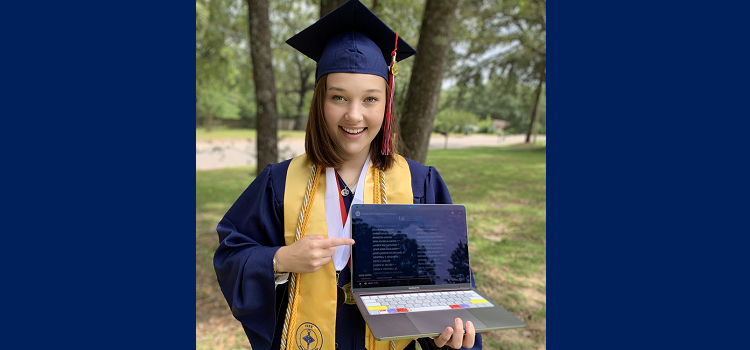 2020 ECE gradaute, Lauren McDaniel has been recognized by Theta Lambda Chapter in The Bridge, The Magazine of IEEE=Eta Kappa Nu. Lauren graduated with both a Computer Engineering degree and an Electrical Engineering degree.