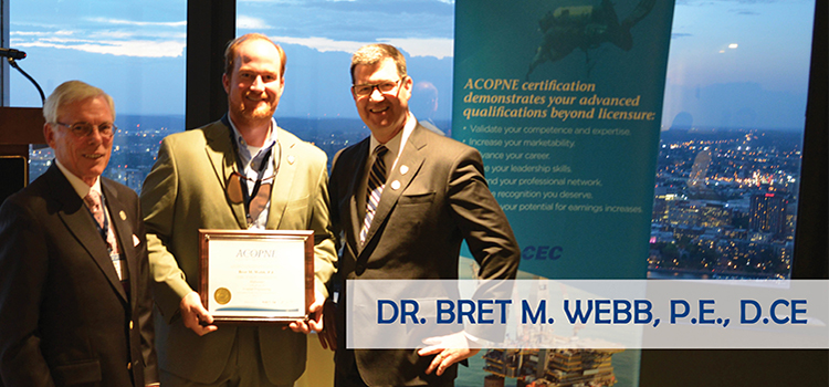 Dr. Bret Webb, P.E., D.CE