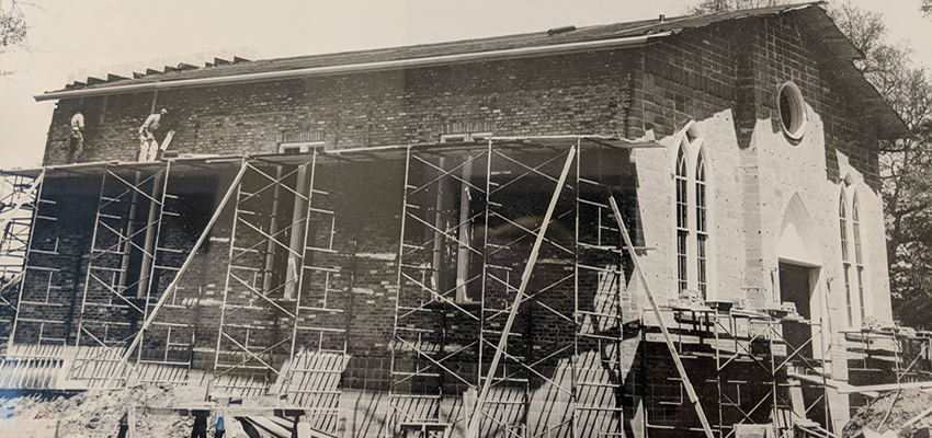 Image of Bethel being built