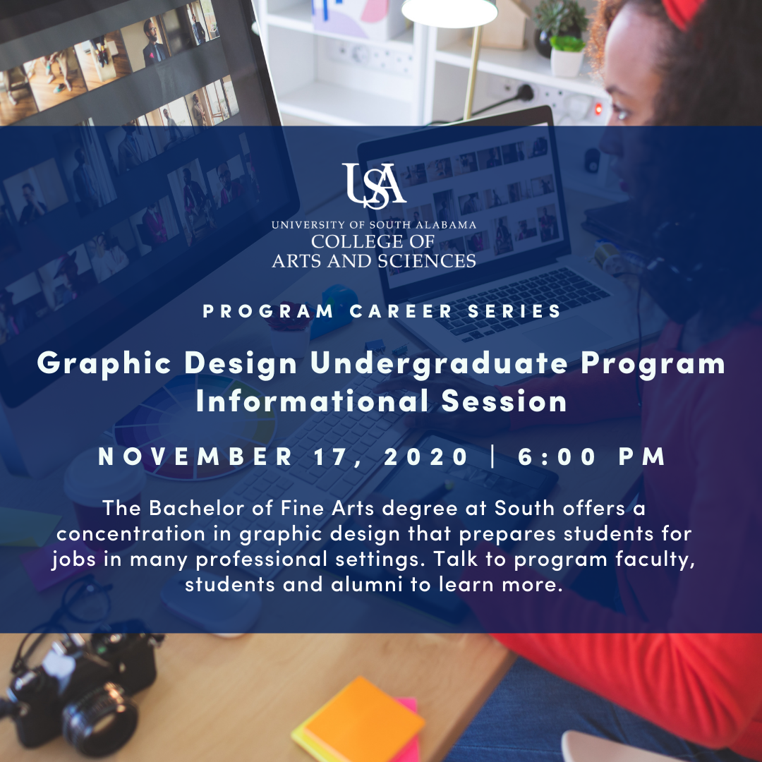 Graphic Design Zoom meeting info