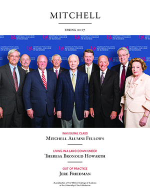 Spring 2017 Mitchell Magazine Cover with Mitchell Alumni Fellows