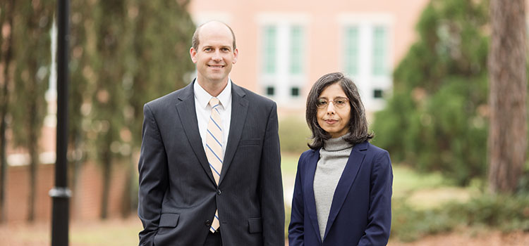 Dr. Binata Mukherjee and Chris Jett