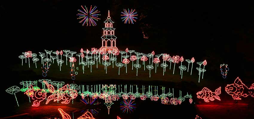 Bellingrath in Lights at Christmas