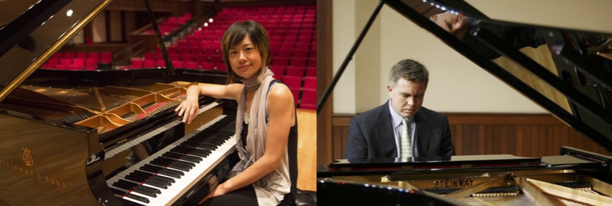 read story, Robert Holm and Jasmin Arakawa Two-Piano Faculty Recital January 25