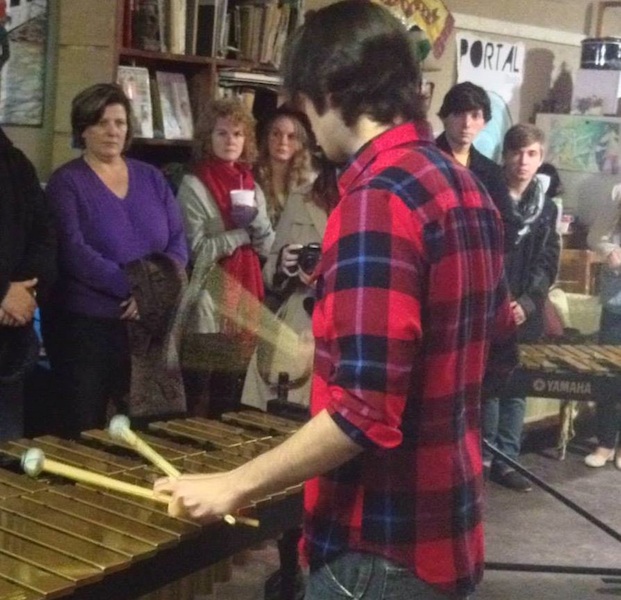 read story, Steven Davidson Senior Percussion Recital at Laidlaw November 25 