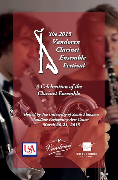 read story, Four Vandoren Clarinet Ensemble Festival Concerts March 21 