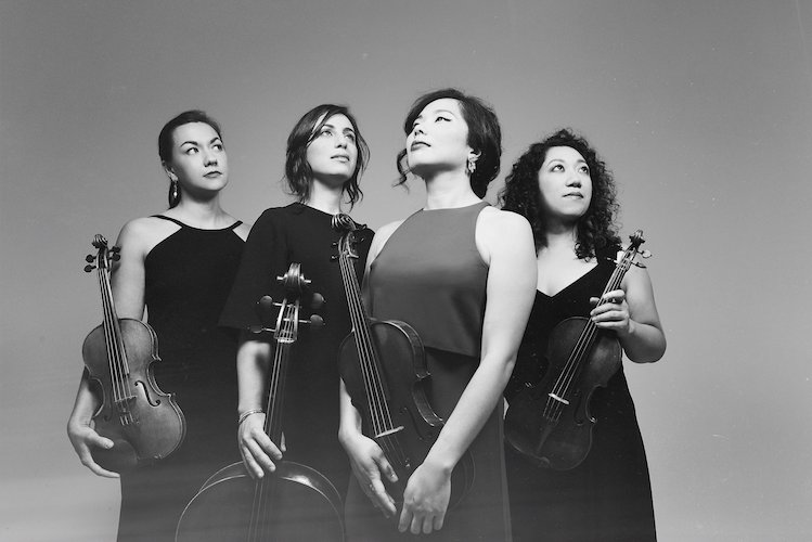 Pictured are members of the Aizuri Quartet. data-lightbox='featured'
