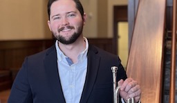 Pictured is trumpeter Austin Allen.