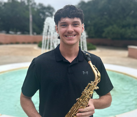 Pictured is saxophonist Tristen Bodiford. data-lightbox='featured'